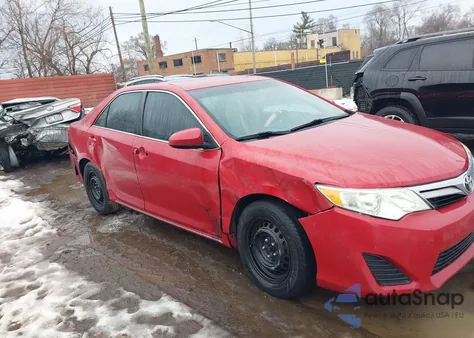 2012 Toyota Camry Le из США, поврежденный, VIN 4T1BF1FK2CU578020
